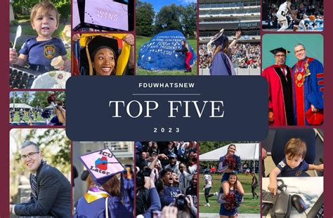 Top 5 @FDUWhatsNew Highlights 2023 | Fairleigh Dickinson University