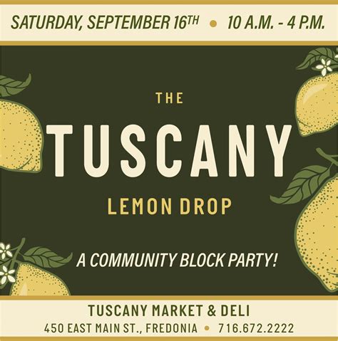 Tuscany Meats Fredonia Ny