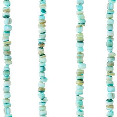 Buy in Bulk - 12 Pack: Aqua Shell Chip Beads, 5mm by Bead Landing ...