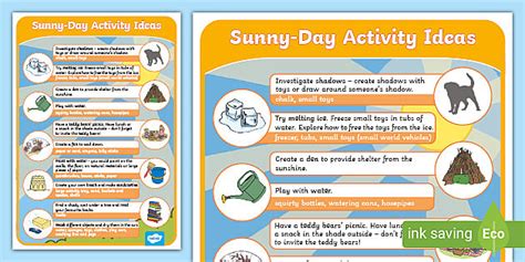 Outdoor Learning: Sunny-Day Activity Ideas