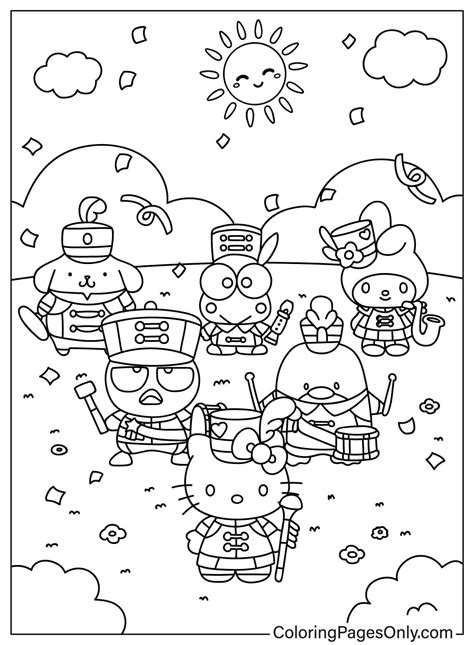 Badtz Maru Coloring Pages