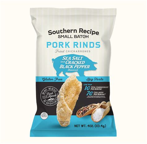 Salt and Pepper Pork Rinds | SR Small Batch - PorkRinds.com
