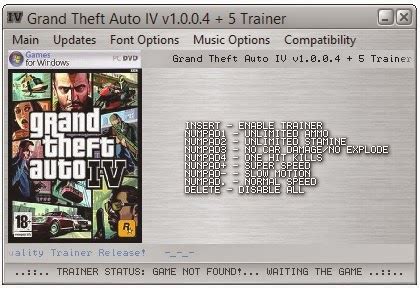 Image result for GTA 4 Trainer Mod