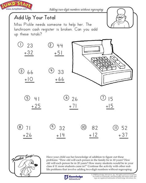 Image result for First Grade Math Papers