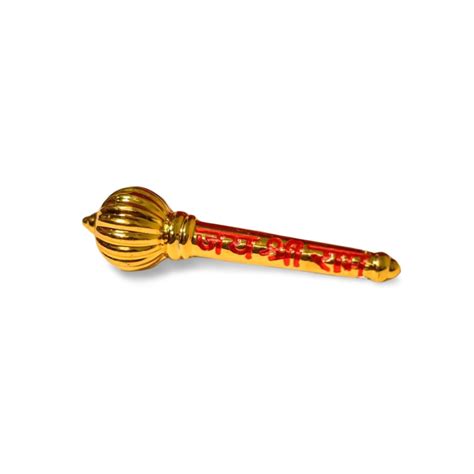 Buy Gold Metal Hanuman ji gada Online at Low Prices in India - Amazon.in