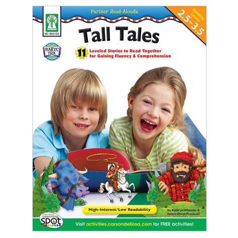 Buy Partner Read-Alouds: Tall Tales: 11 Leveled Stories to Read ...
