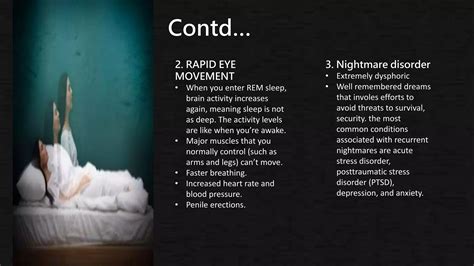 sleep wake disorders.pptx - what increases nightmares