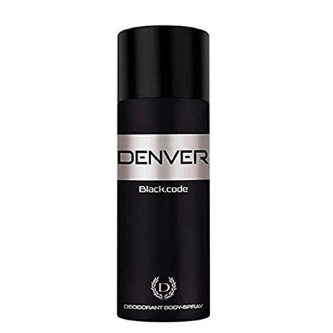 Buy DENVER Black Code Deo - 150ML | Long Lasting Deodorant Body Spray ...