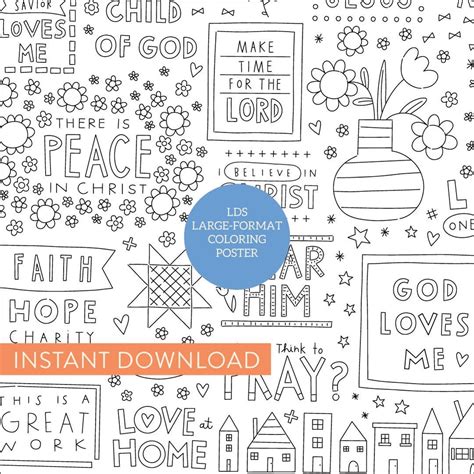 Image result for LDS Scriptures Coloring Page