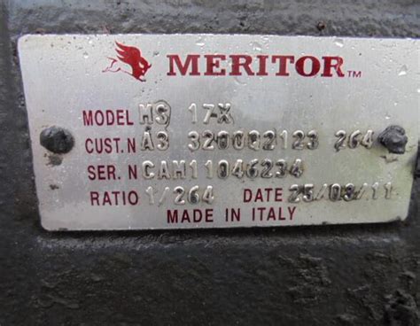 Axle Iveco Stralis Hinterachse Meritor MS17X Ratio1/264 A3320002123 buy ...