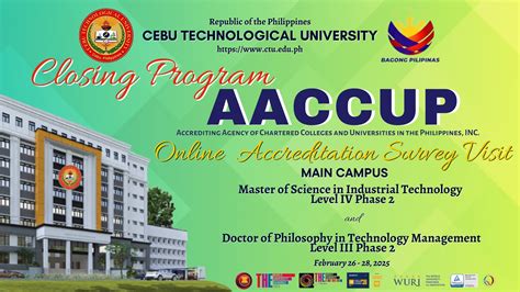 𝗔𝗔𝗖𝗖𝗨𝗣 𝗰𝗼𝗻𝗰𝗹𝘂𝗱𝗲𝘀 𝗢𝗻𝗹𝗶𝗻𝗲 𝗔𝗰𝗰𝗿𝗲𝗱𝗶𝘁𝗮𝘁𝗶𝗼𝗻 𝗼𝗳 𝗖𝗧𝗨-𝗠𝗮𝗶𝗻’𝘀 𝗚𝗿𝗮𝗱𝘂𝗮𝘁𝗲 𝗣𝗿𝗼𝗴𝗿𝗮𝗺𝘀 ...