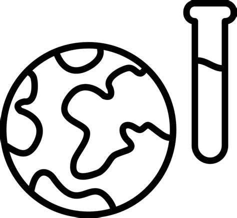 Earth Icon Simple Line 的图像结果