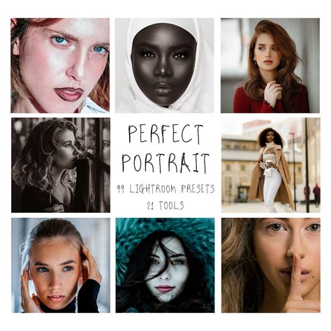 44 Portrait Presets and 21 Tools. Professional Lightroom Desktop ...