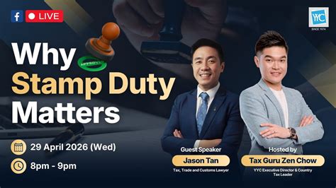 🧾 Why Stamp Duty Matters, Online event, Kuala Lumpur, Malaysia, 29 ...