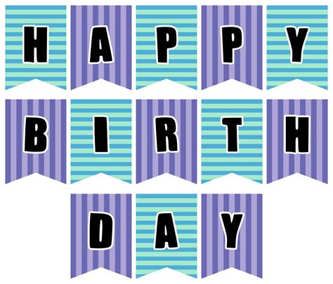 Happy Birthday Cake Sign Printable