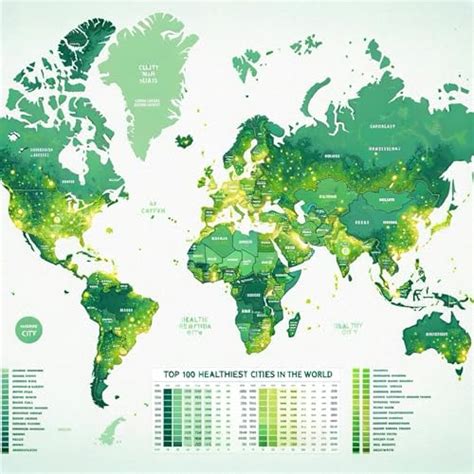 Top 100 Healthiest Cities in the World : Soundville Holdings LLC ...