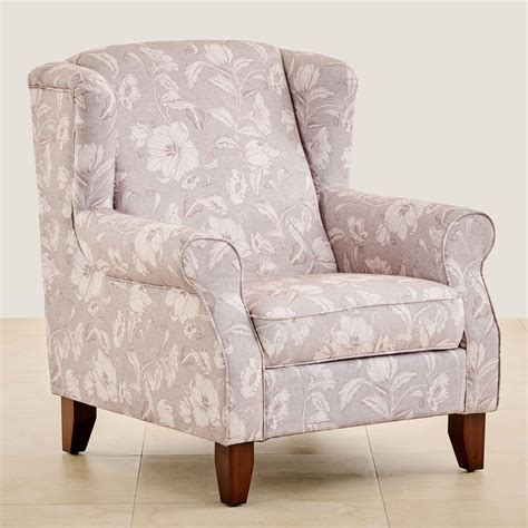 Buy Botanical Fabric 3+2+1 Seater Sofa Set with Cushions - Beige from ...