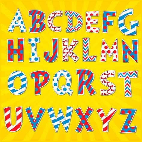 Dr Seuss Alphabet Printable - Printable Word Searches
