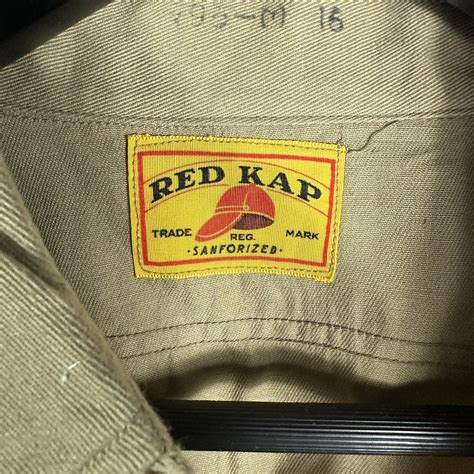 1940s Red Kap Work Shirt Army WWII Workwear - Gem
