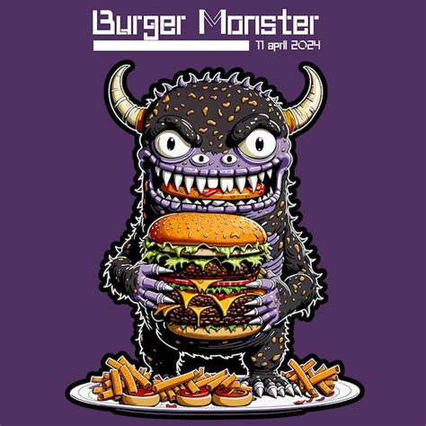 Burger illustration vector | Premium AI-generated vector