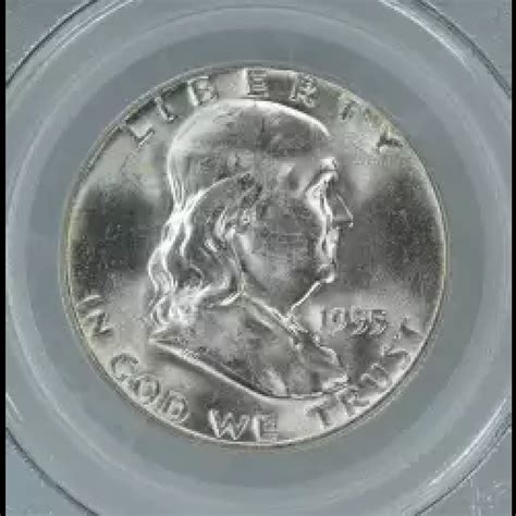 1955-PHILADELPHIA Half Dollars Franklin PCGS MS-65 FBL - Kearney Coin ...