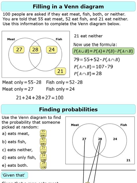Probability Using Venn Diagrams 的图像结果