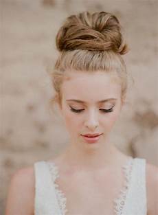 Knot Bridal Hairstyles by Wedding Hairstyle To The Top Knot Onewed Knot Bridal Hairstyles
