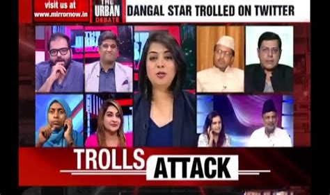 Mirror Now anchor shuts down Muslim Cleric who asked her to go to work ...
