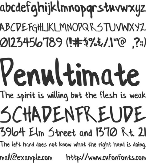 Conformity Font 的图像结果