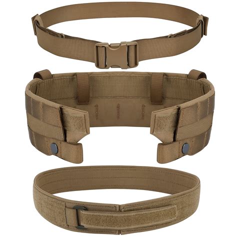 Buy PETAC GEAR Rigger's MOLLE Belt Low Profile Belt Modular Patrol Duty ...