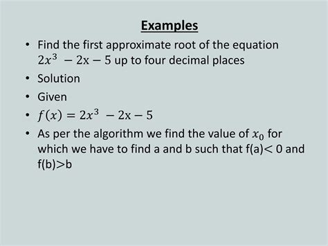 Image result for Example of Fixed Point Iteration Method