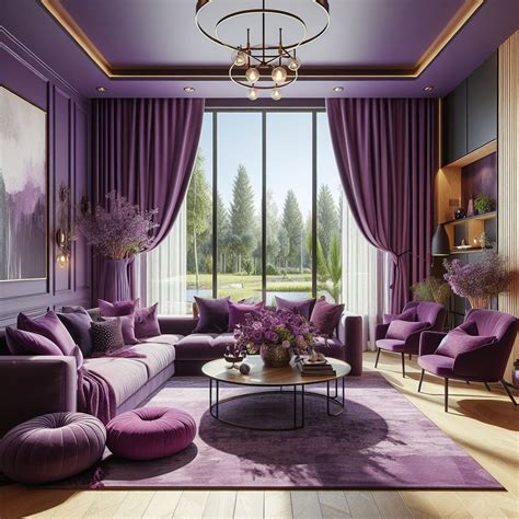 15 Gorgeous Purple Living Room Ideas for Stylish Homes