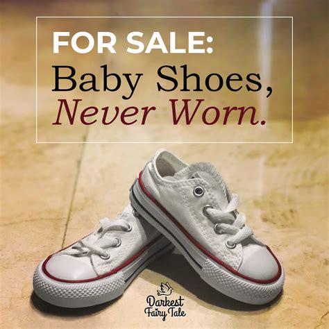 For Sale: Baby Shoes, Never Worn. – Darkest Fairy Tale