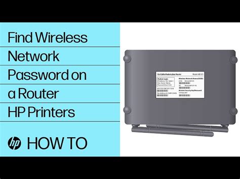 Find the wireless network password or PIN to connect an HP printer | HP ...