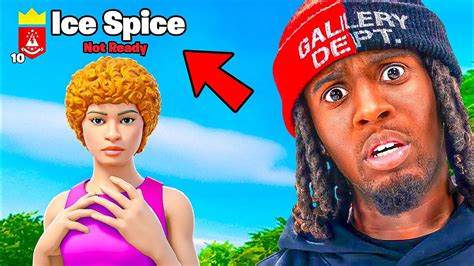 I Created ICE SPICE Her Own Fortnite Skin! - YouTube