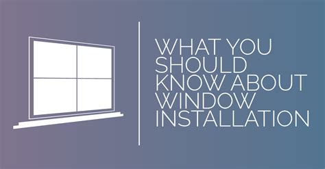 Image result for Window Installation Panel