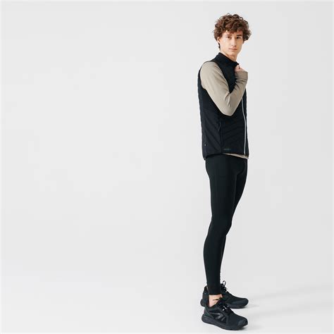 Buy Kalenji Warm+ Men's Running Sleeveless Jacket - Black Online ...
