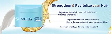 Yuthika Professional Ultracare Sulfate Free Hair Mask For Women & Men ...