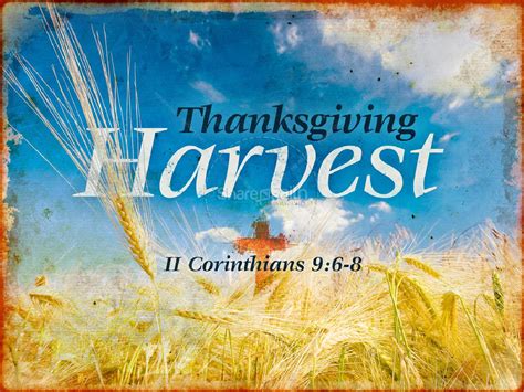 ShareFaith Media » Thanksgiving Harvest Sermon PowerPoint – ShareFaith ...