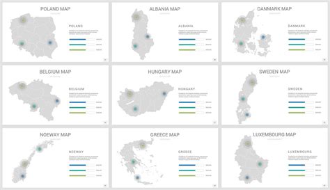 PowerPoint Map Template 的图像结果
