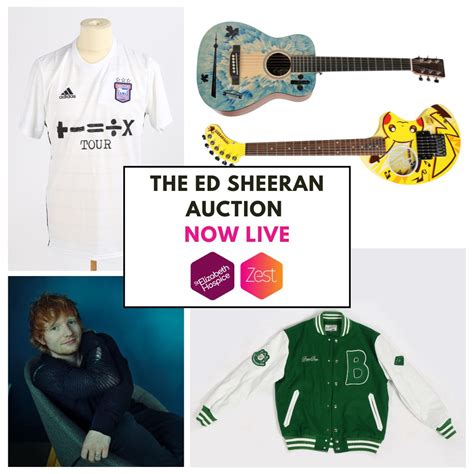 Our Ed Sheeran Auction with Bishop & Miller - Auctioneers & Valuers is now live! 🌟 You can start ...