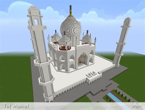Image result for Taj Mahal Build in Minecraft Tutorial