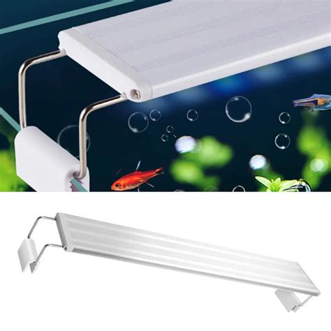 ANIMAUX PETSHUB High Brightness Planted Aquarium Fish Tank White Frame ...