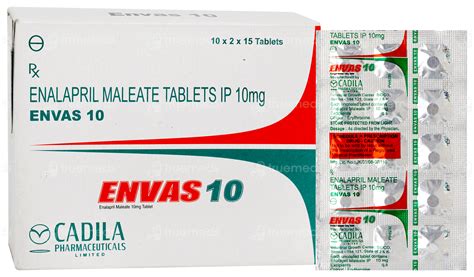 Envas 10 MG | Order Envas 10 MG Tablet Online at Truemeds