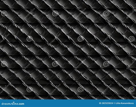 Seamless Metal Floor Plate with Diamond Pattern.Black Metal Background ...