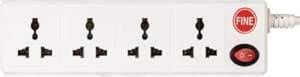 Buy FINE Extension Cord 6A Strip Type W/Indicator, Rust Free with Surge ...