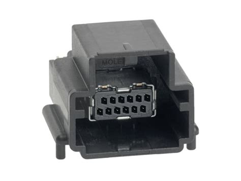 348611406 Molex | Molex 34861 Series Right Angle PCB Header, 12 Contact ...