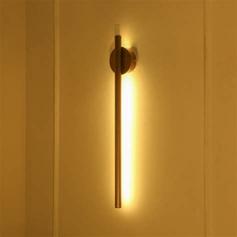 Slow Down Antique Brass LED Wall Light for Bedrooms |Light & Living