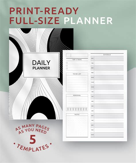 Undated Daily Planner