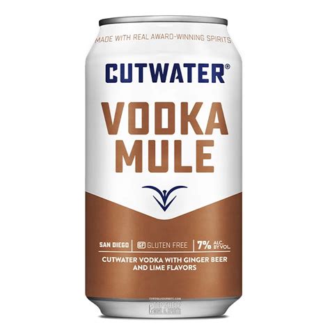 Cutwater Vodka Mule 4 pack – Top Shelf Wine and Spirits